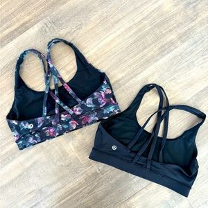 Lululemon energy bras size 8